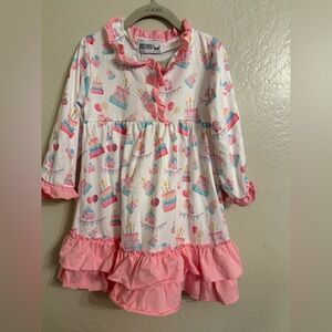Girls birthday pj gown